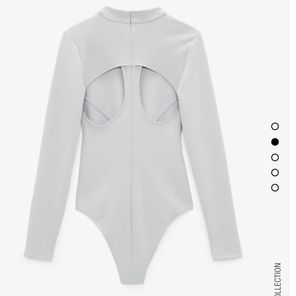 Zara Cut Out Neoprene Bodysuit